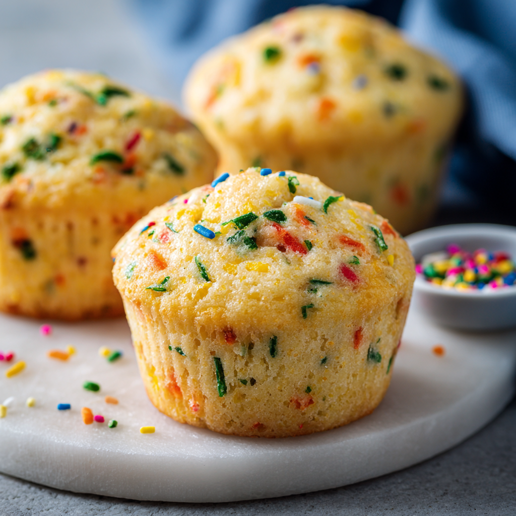 3 muffins